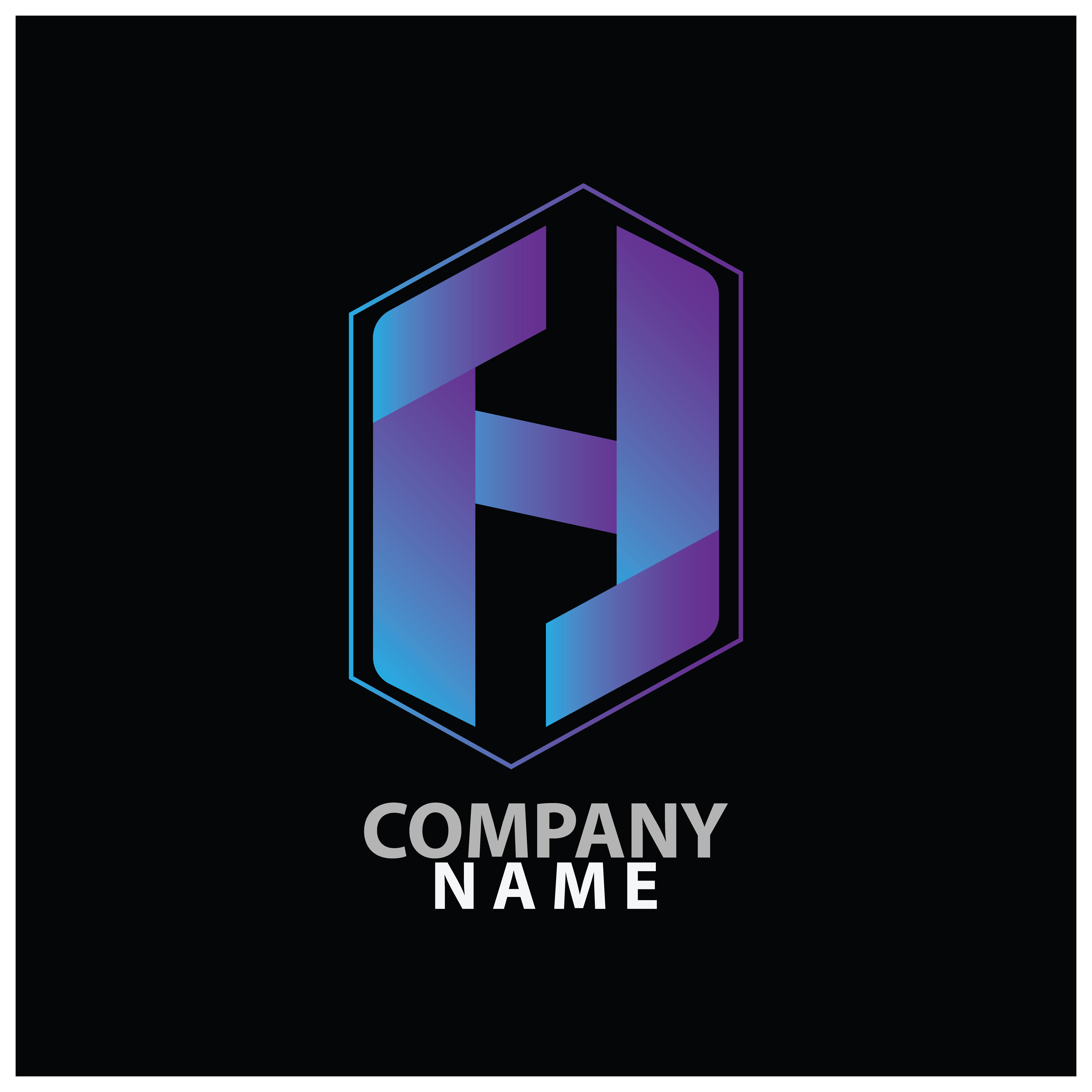 H Logo By CurutDesign