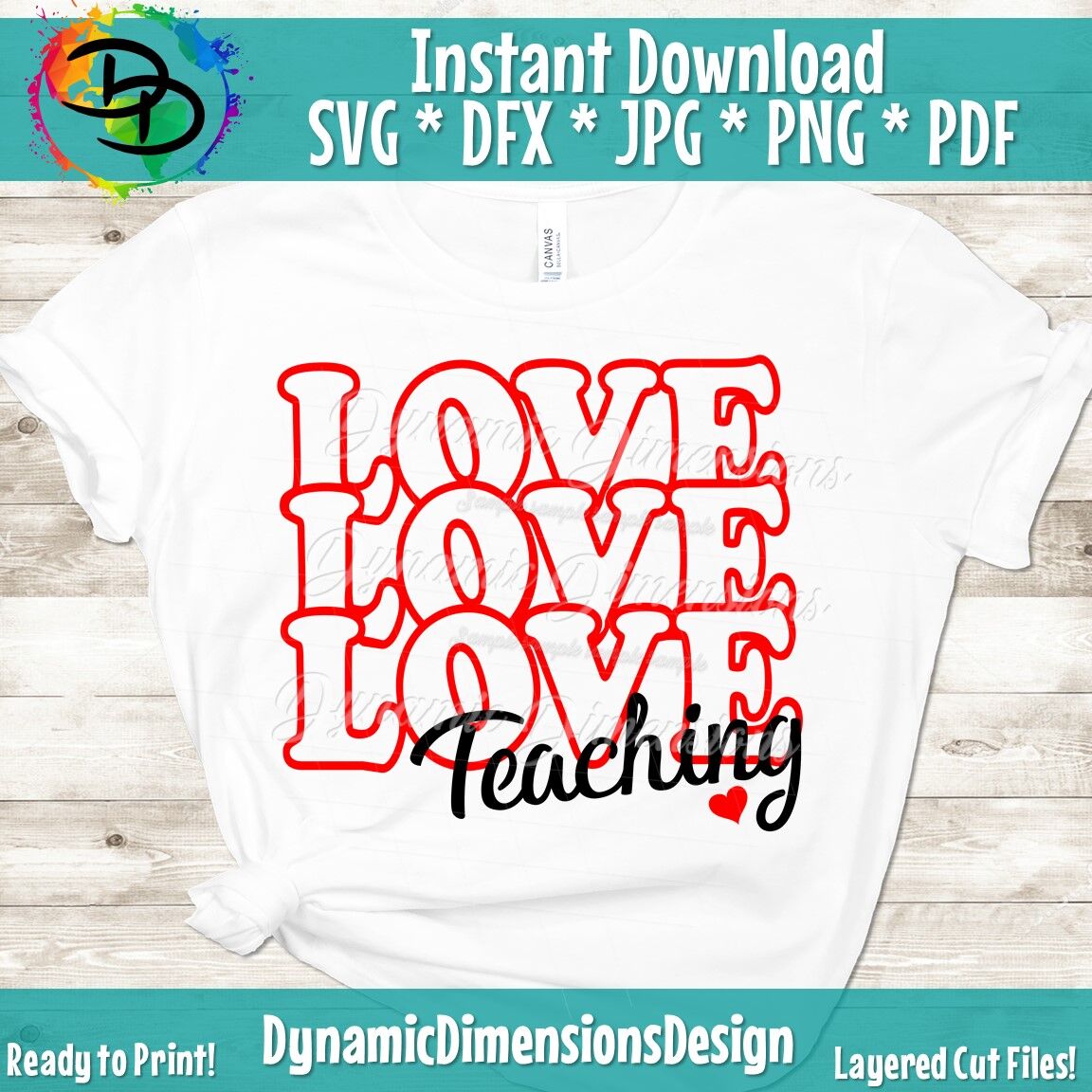 Download Teacher SVG, Valentine's Day Cut File, Teacher Love Saying, School Quo By Dynamic Dimensions ...