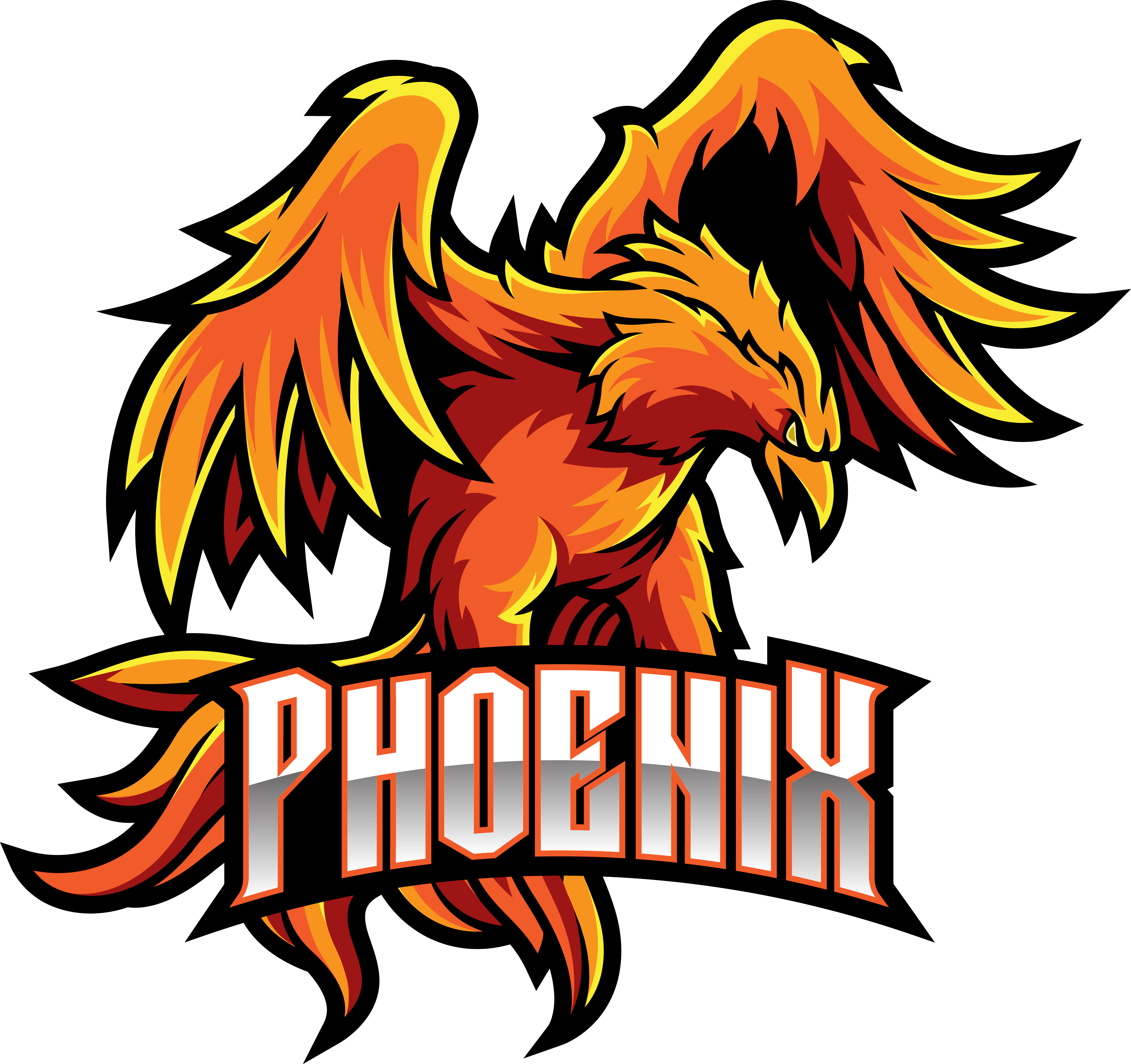 Mascot Phoenix Logo Wallpaper