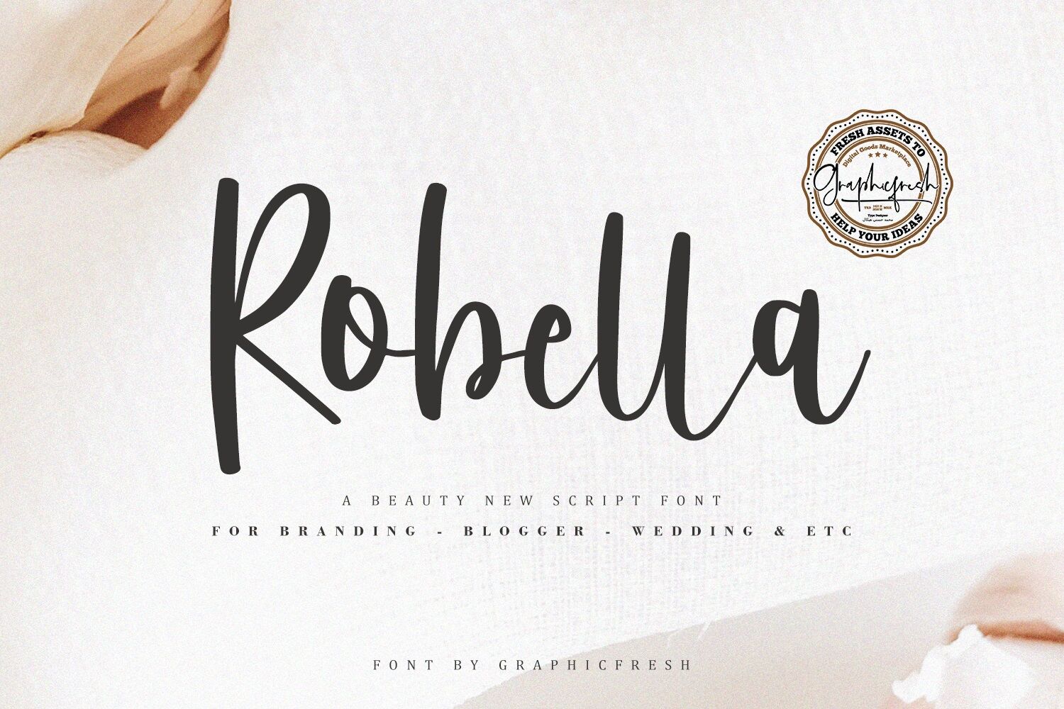 Robella A Beauty Script Font By Sameeh Store Thehungryjpeg Com