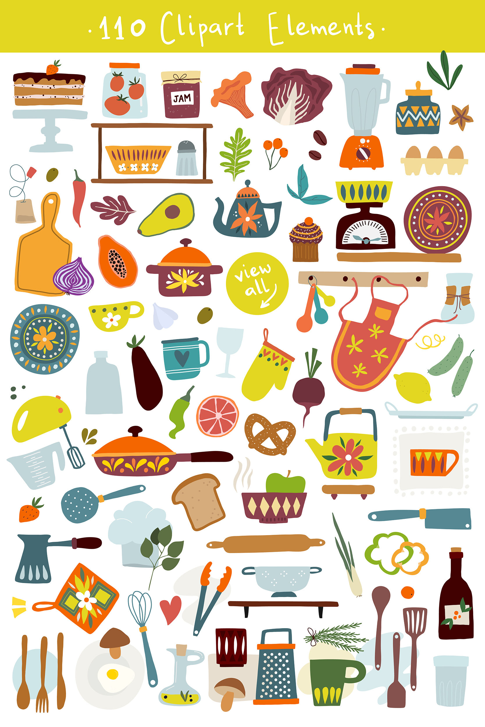 All Things Kitchen - Graphics Set By Hakuna Matata