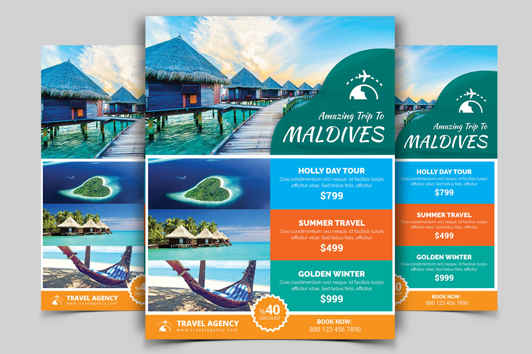 travel flyer designs