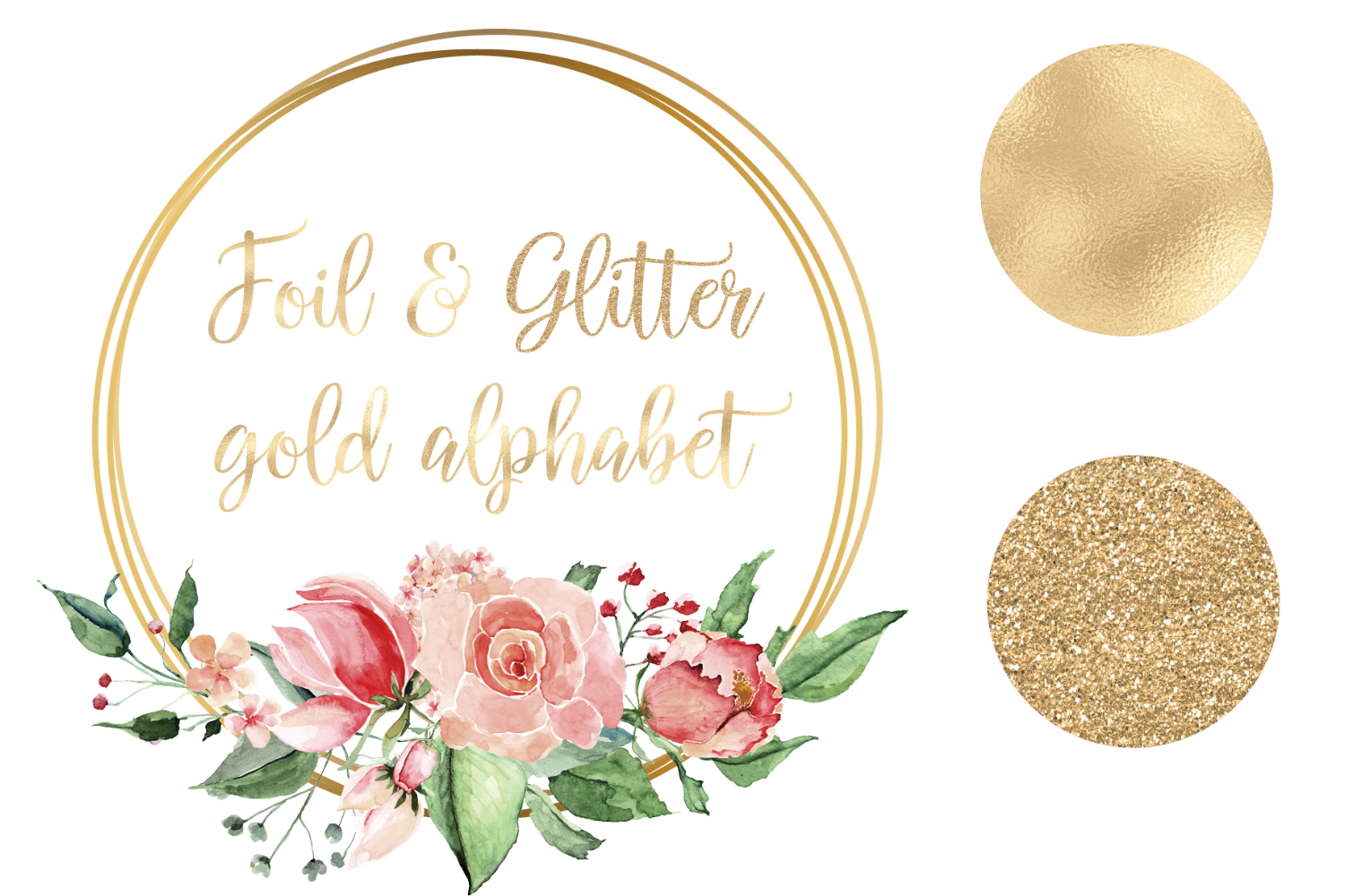 gold glitter foils printable alpahbet elegant alphabet gold font by old continent design thehungryjpeg com