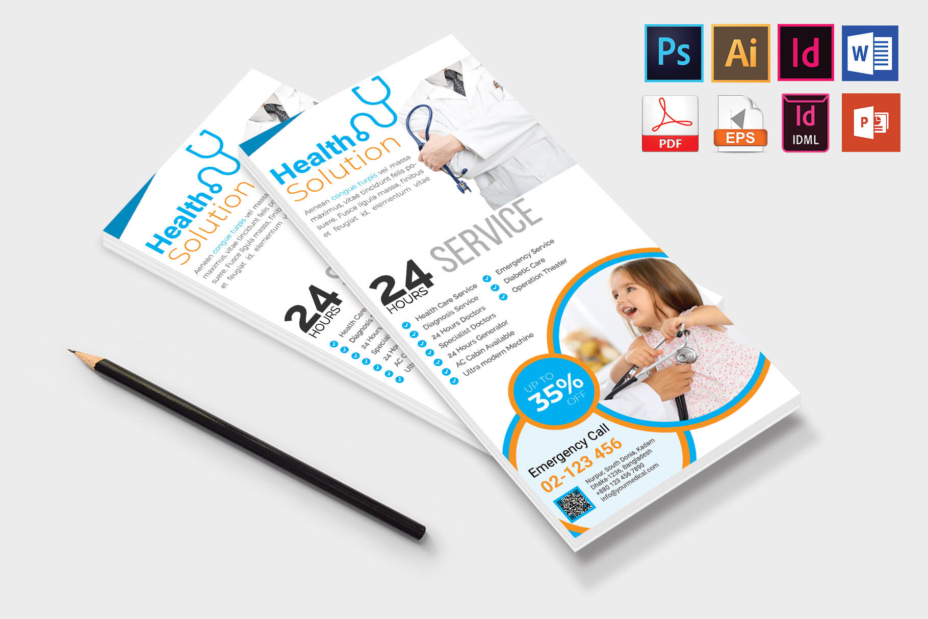 Download Rack Card Psd Mockup Yellowimages