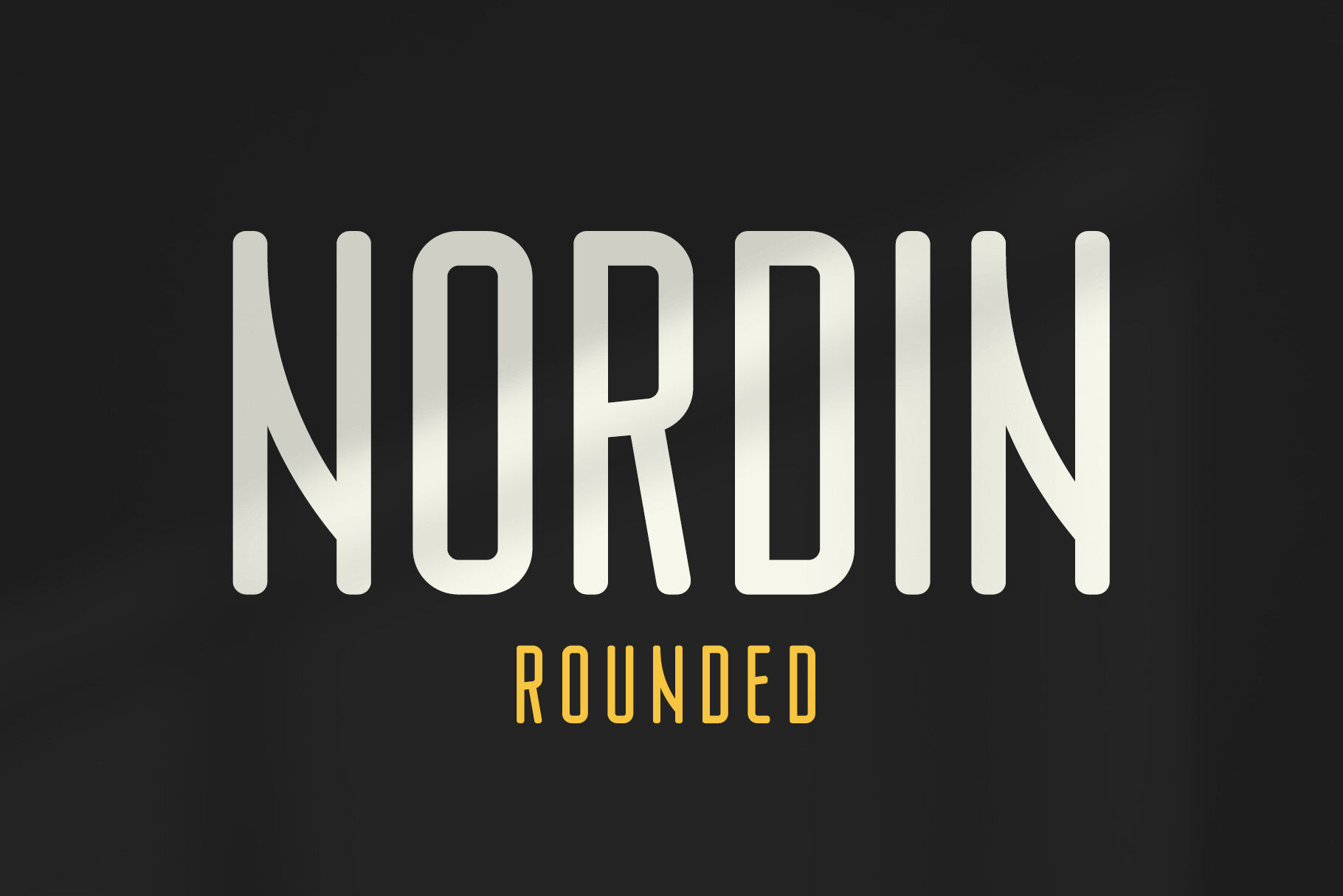 Nordin Rounded Condensed Sans By Craft Supply Co Thehungryjpeg Com