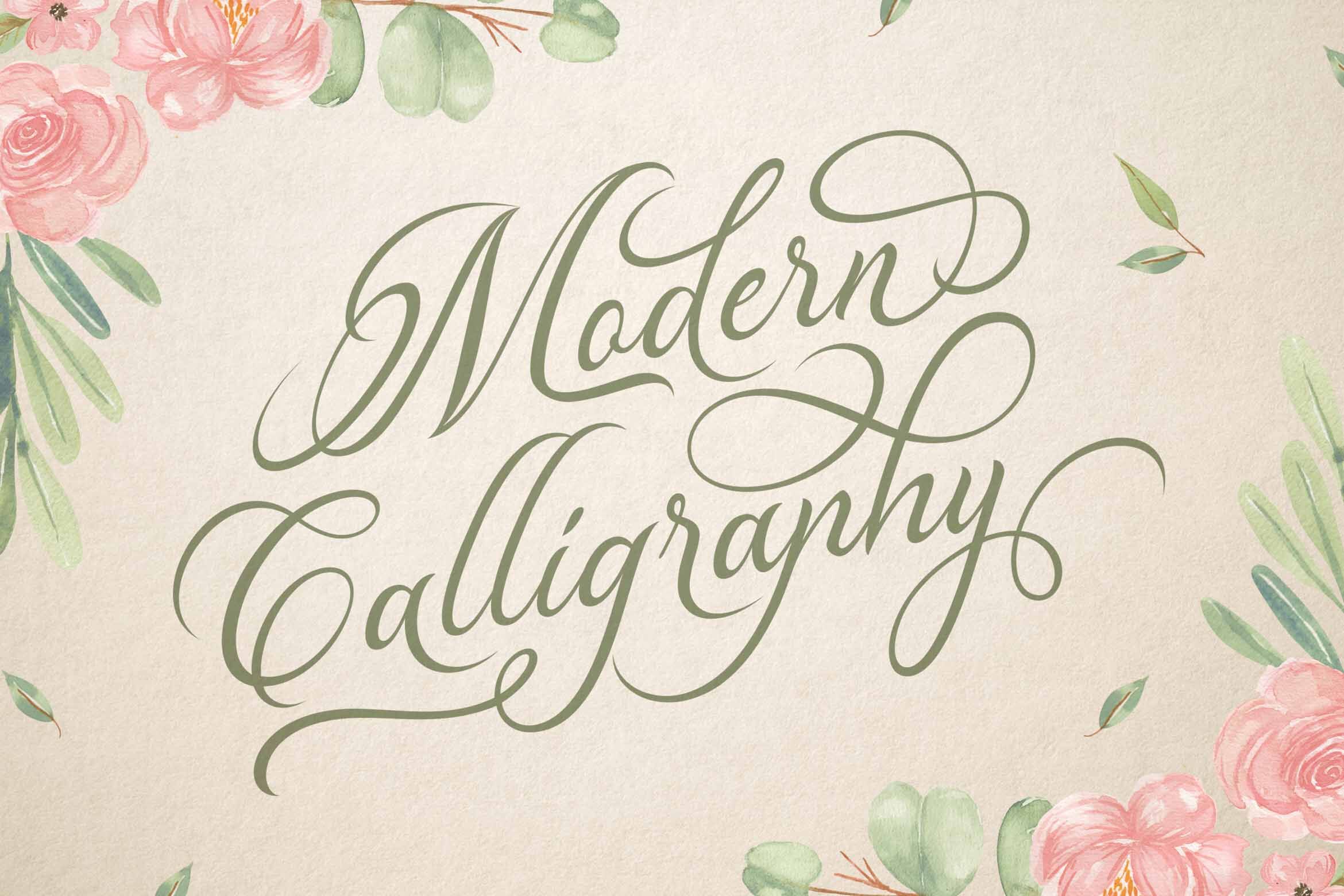 Madelican Calligraphy Font By Subectype Thehungryjpeg Com
