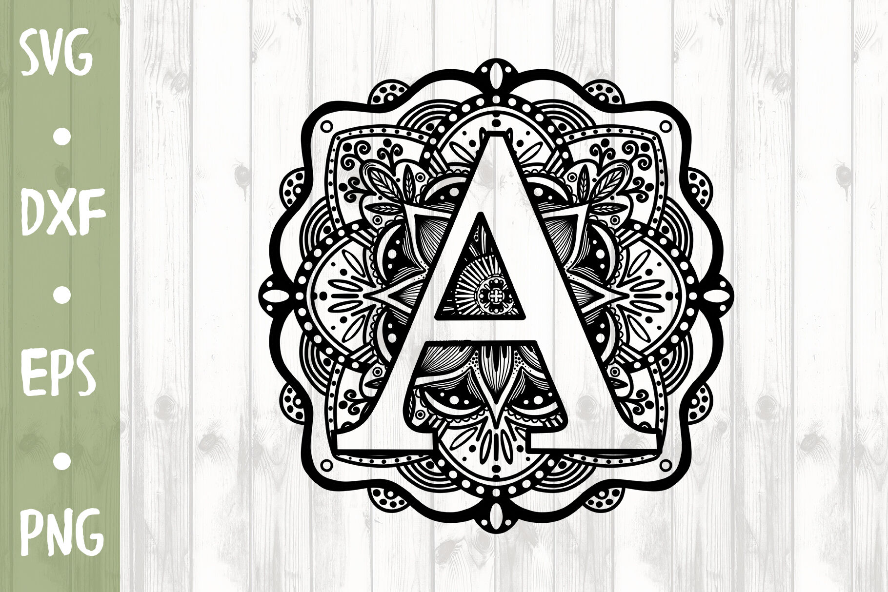 Letter A SVG CUT FILE By Milkimil | TheHungryJPEG.com