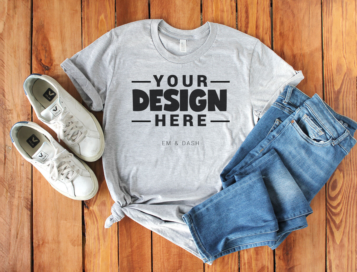 Download Bella Canvas 3001 Tee Shirt Mockup Bundle Vol1 By ...