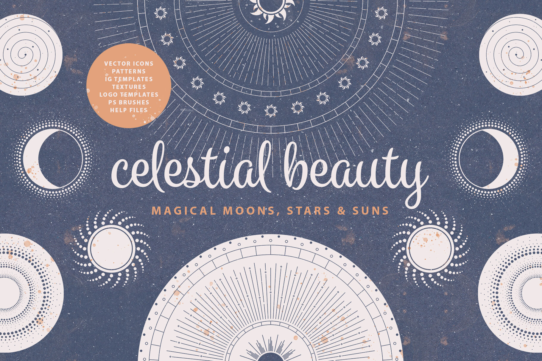 Celestial Beauty Design Resources Kit By J.Oliver Designs 