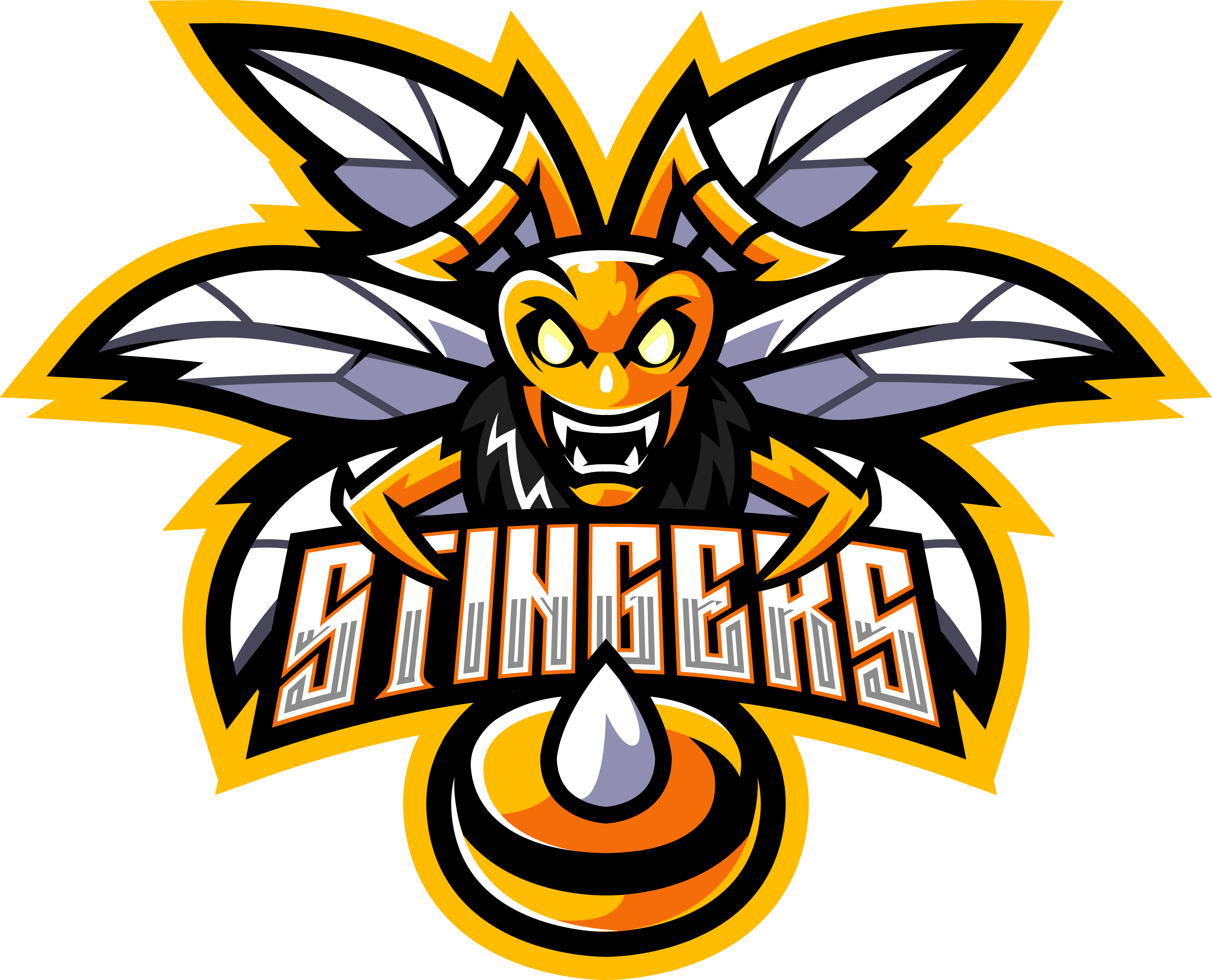 Angry Bee Logo