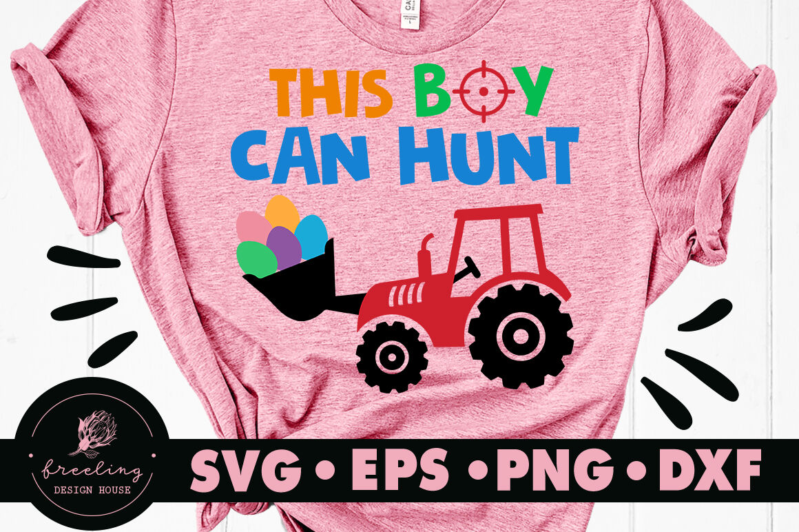 This Boy Can Hunt Easter Svg By Freeling Design House Thehungryjpeg Com
