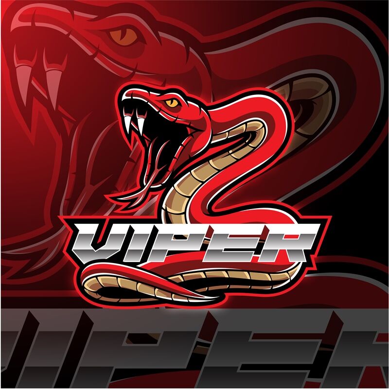 Viper Snake Mascot Logo Design By Visink Thehungryjpeg