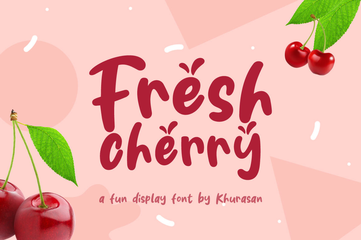 Fresh Cherry By Khurasan Thehungryjpeg Com