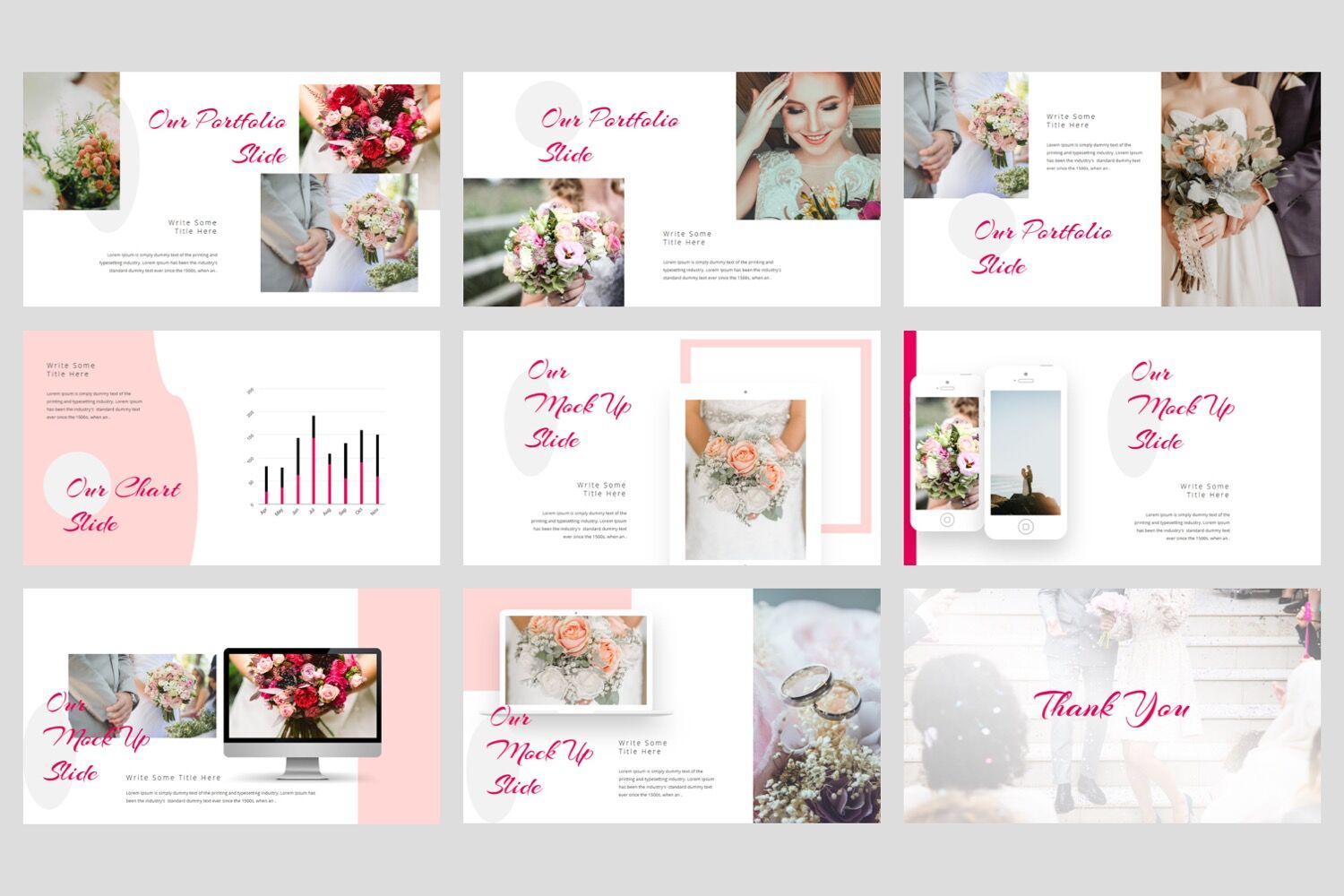 Happiness - Wedding Google Slides Template By StringLabs | TheHungryJPEG