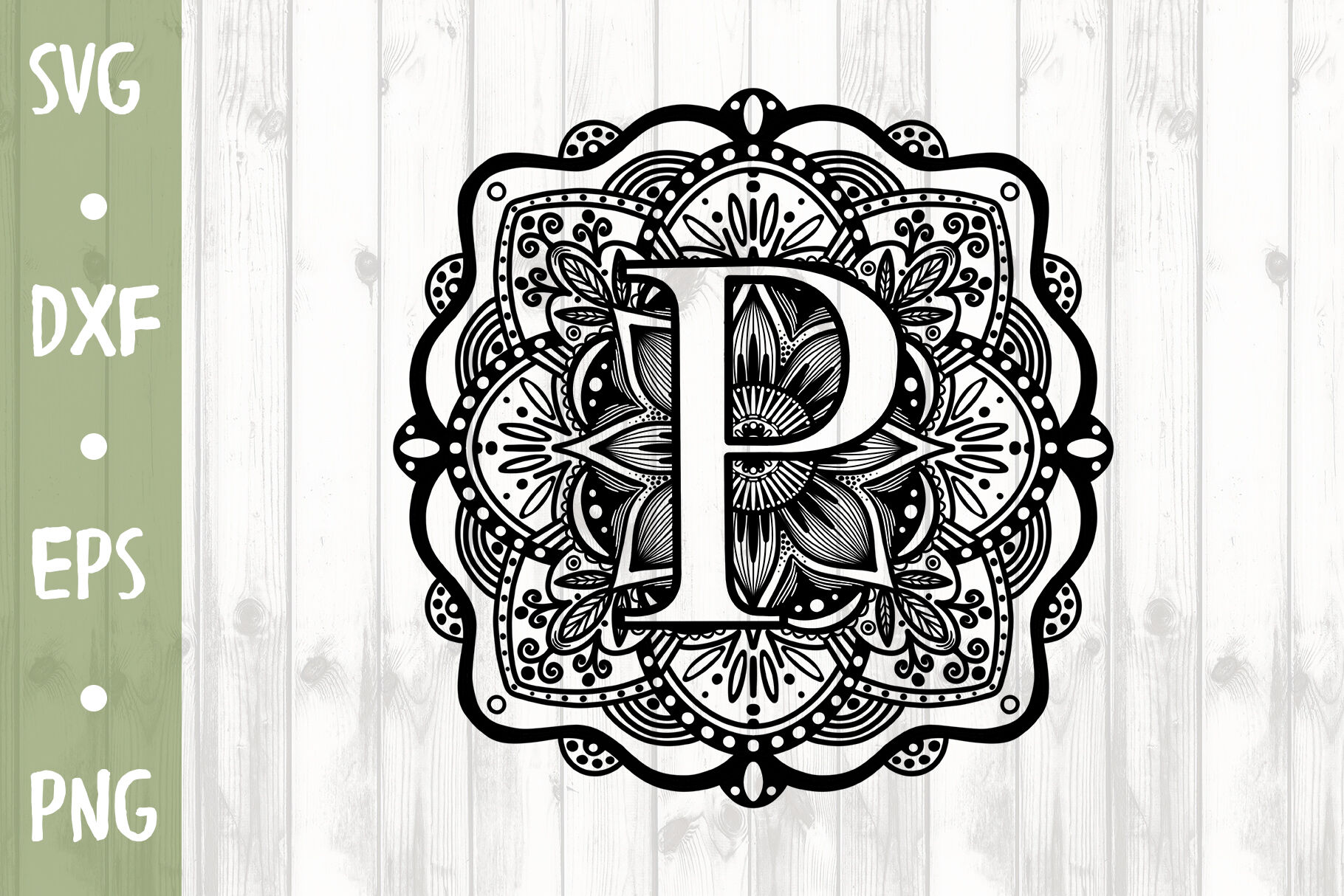 Download LETTER P SVG CUT FILE By Milkimil | TheHungryJPEG.com