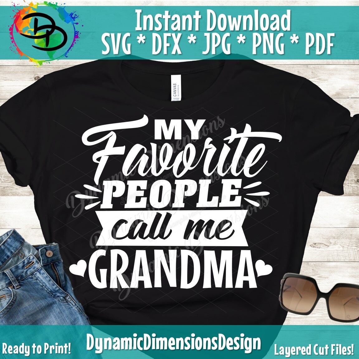 Download Grandma Svg Grandma Shirt Grandchild My Favorite People Call Me Gr By Dynamic Dimensions Thehungryjpeg Com