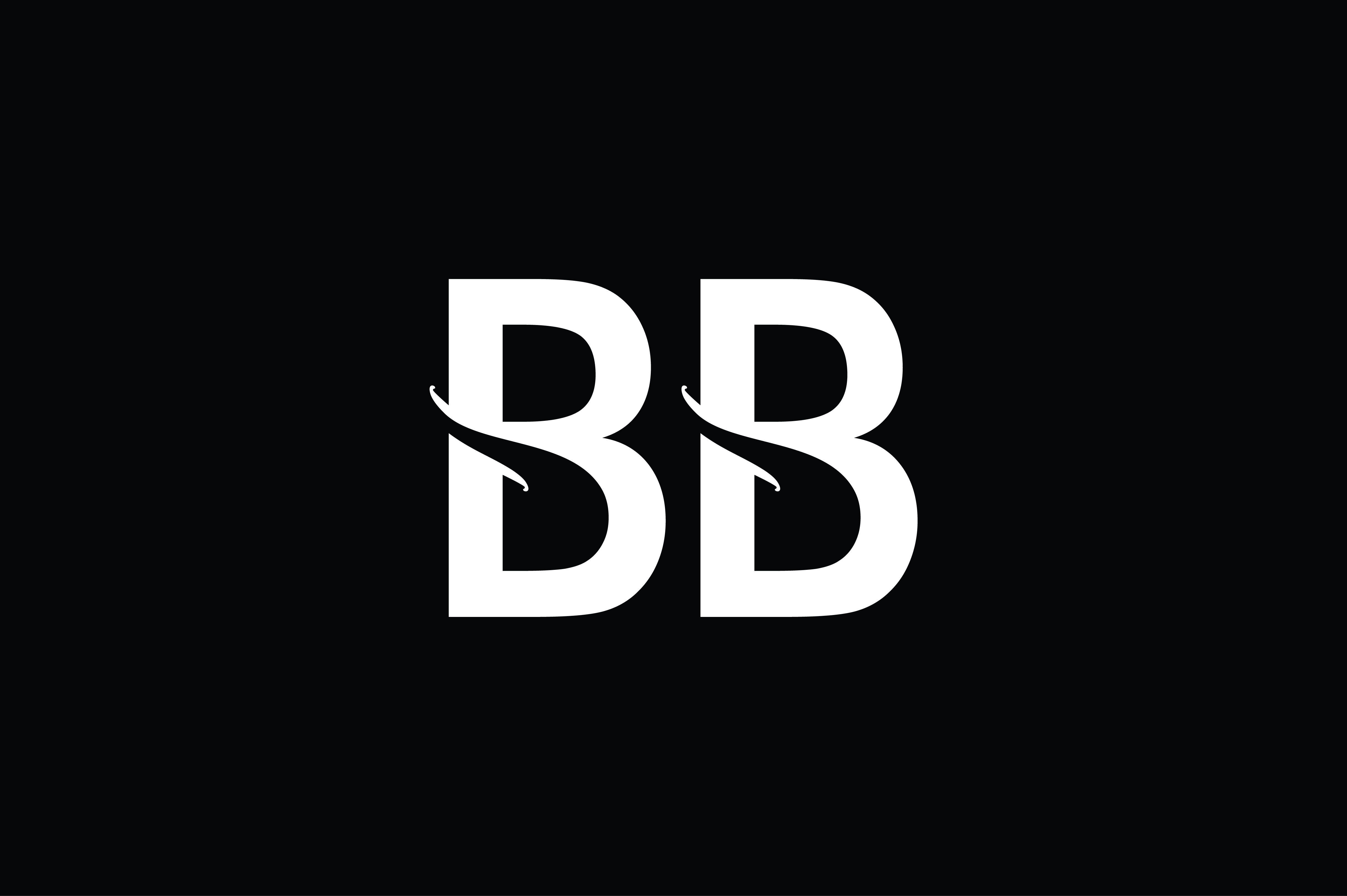 BB Monogram logo design By Vectorseller