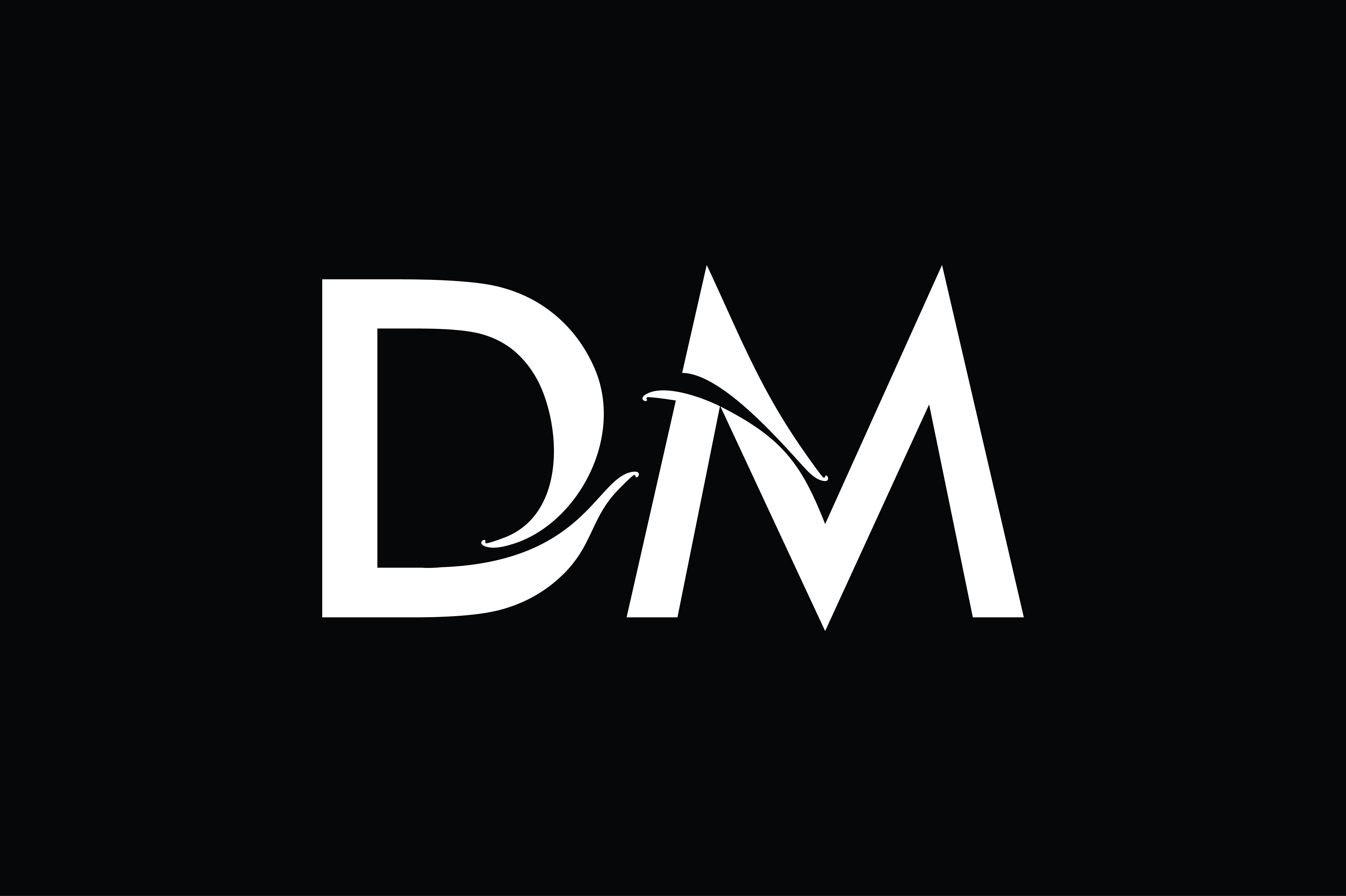 M d m shop. Дм лого. Логотип d&m. DM буквы. Логотип с буквами дм.
