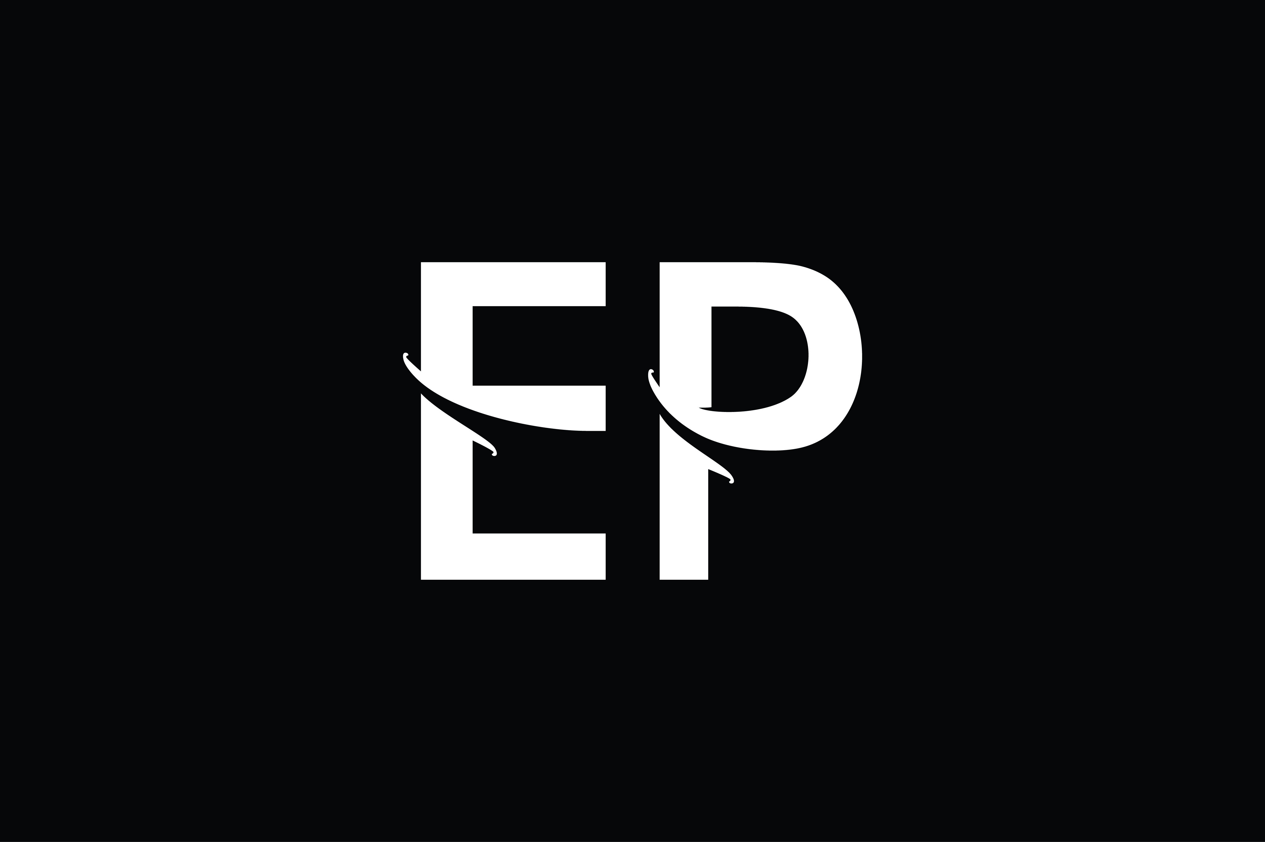 EP Monogram Logo Design
