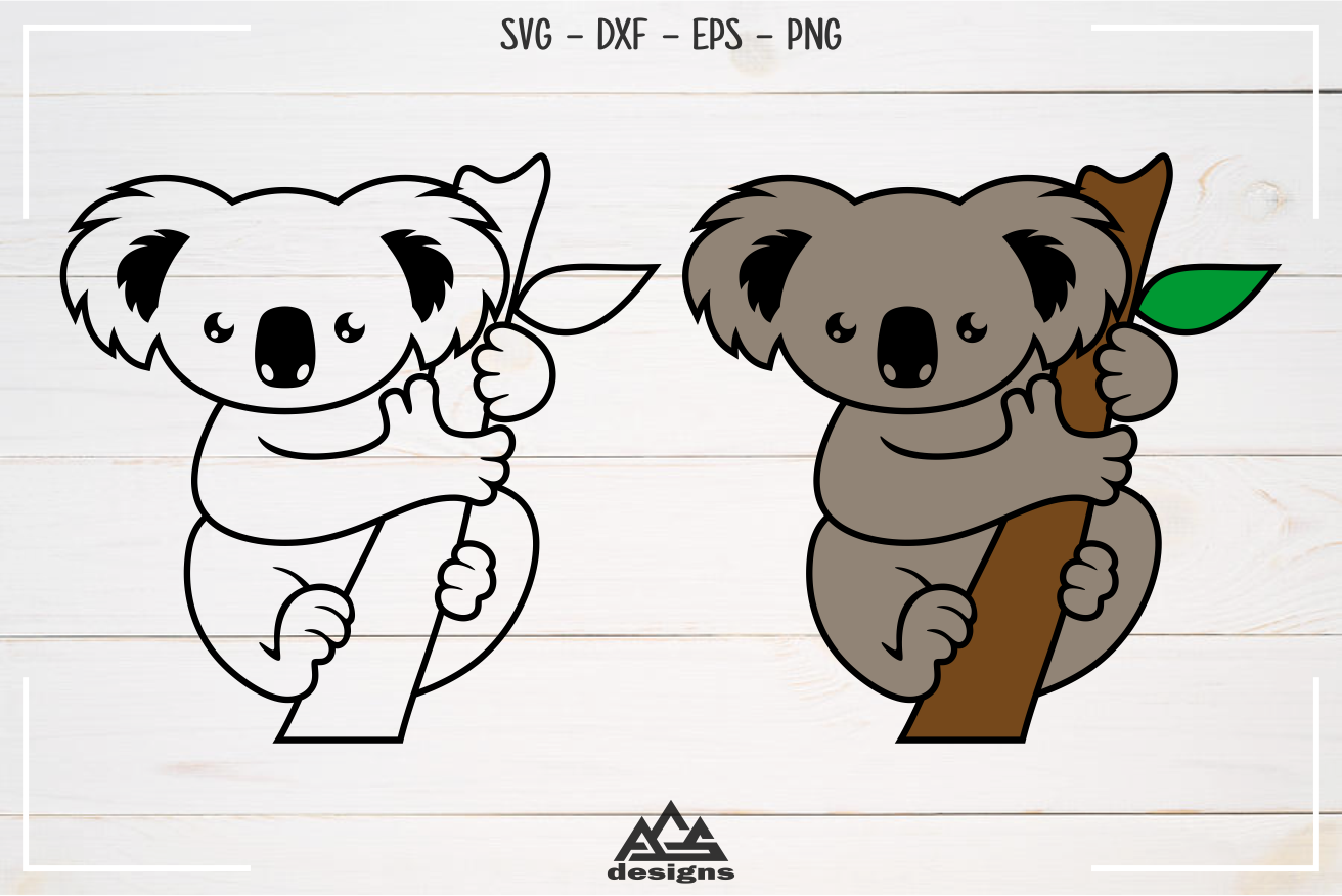 Free Free 171 Cute Baby Koala Svg SVG PNG EPS DXF File