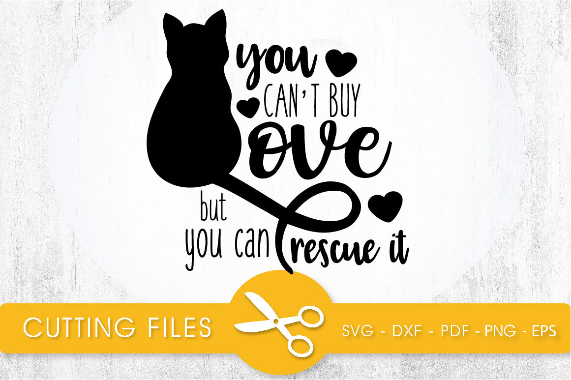 Download Cat Rescue SVG, PNG, EPS, DXF, Cut File By PrettyCuttables | TheHungryJPEG.com