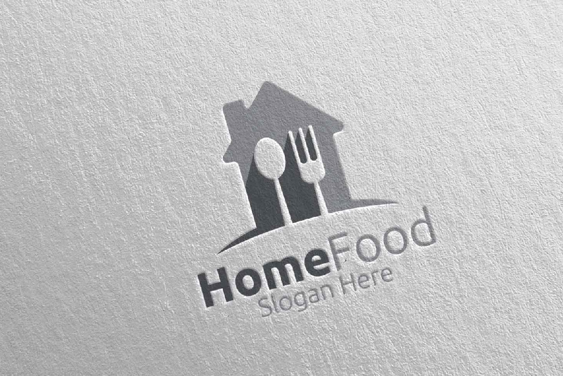 Home Food Logo For Restaurant Or Cafe 28 By Denayunethj Thehungryjpeg Com