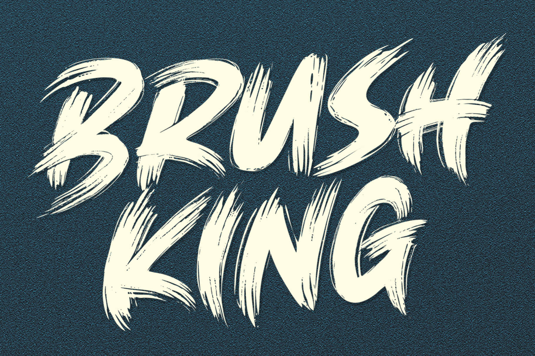 Brush King Brush Font By Subectype Thehungryjpeg Com