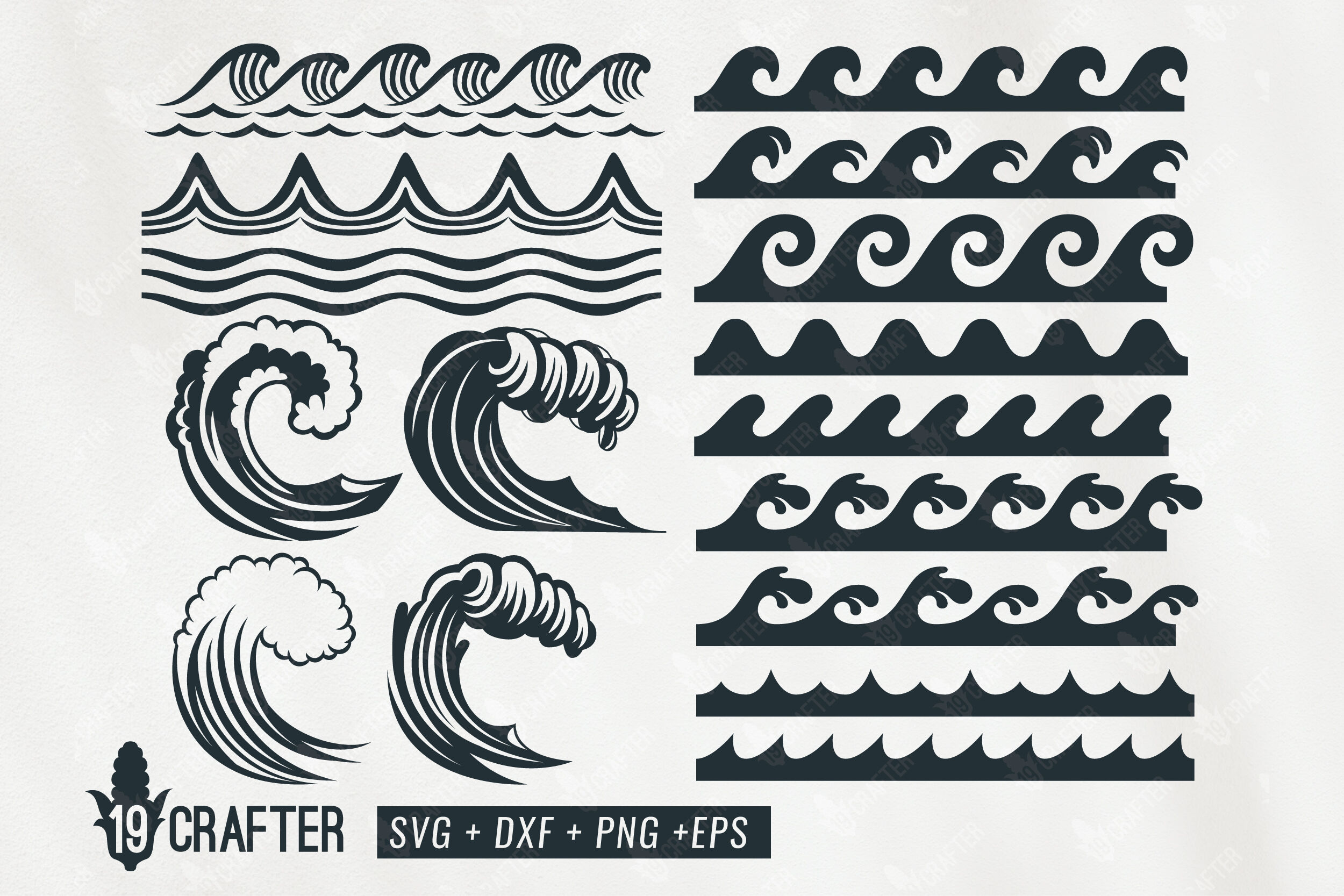 Download Ocean Wave Set Svg Bundle By Greatype19 Thehungryjpeg Com