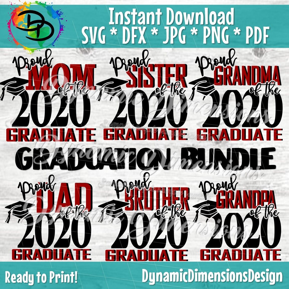 Download Proud of a 2020 Graduate, Graduation Bundle, Family of a ...