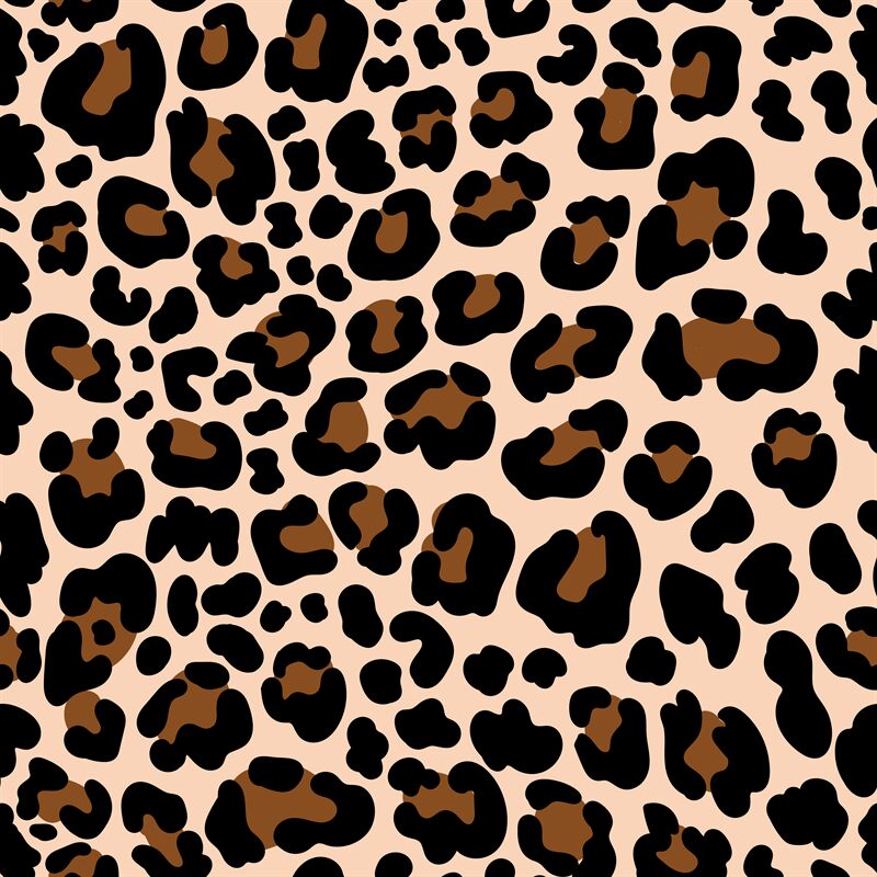 Animal pattern leopard seamless background with spots By ...