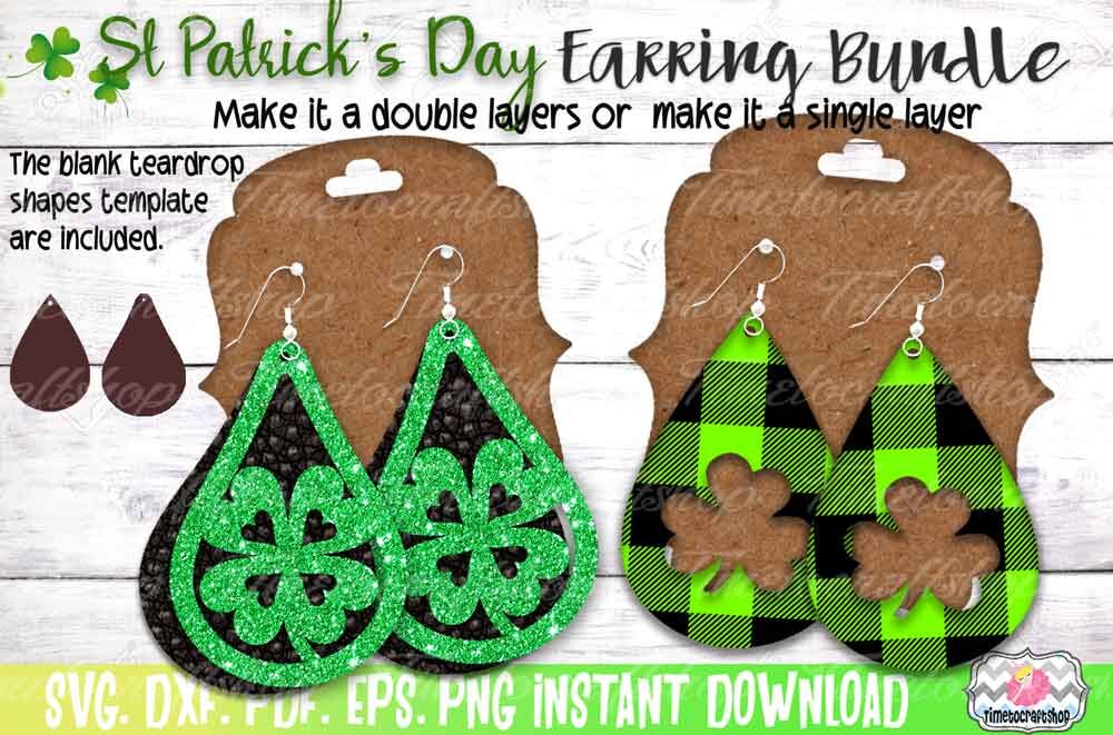Create DIY St Patrick's Day Earrings
