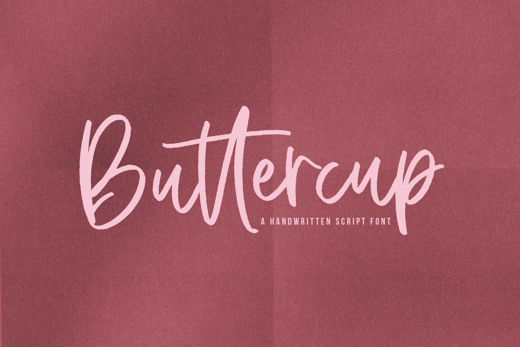 Buttercup A Handwritten Script Font By Ka Designs Thehungryjpeg Com