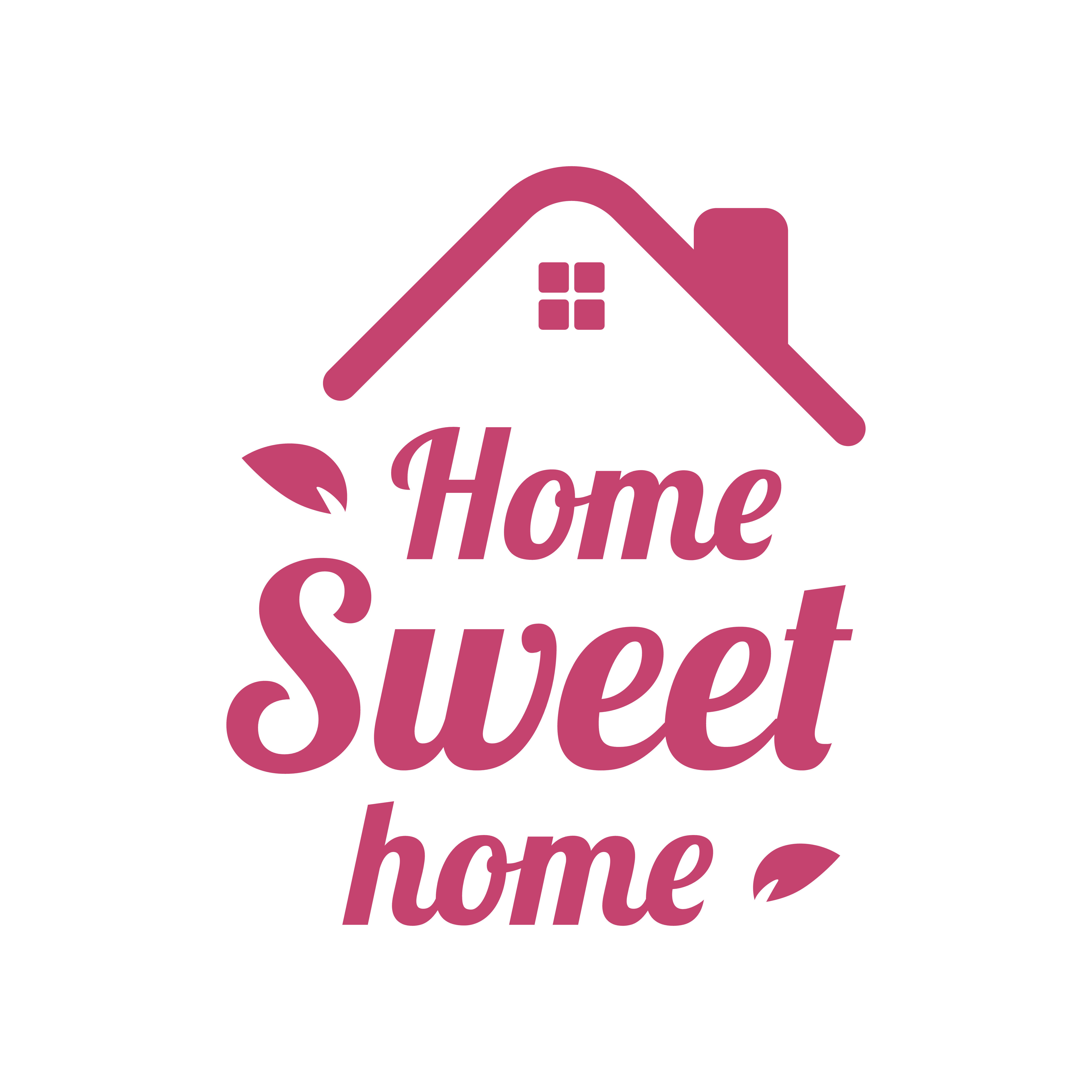 Download Home sweet home text quotes SVG, EPS, PNG By Imaginicon | TheHungryJPEG.com