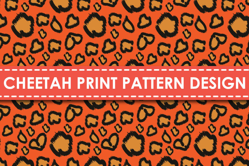 Cheetah print pattern design By Graphics Ninja | TheHungryJPEG