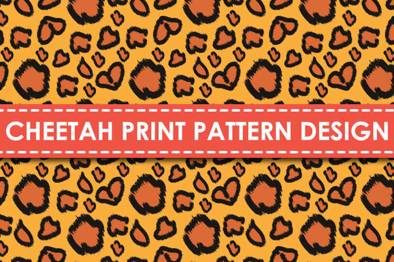 Cheetah print pattern design By Graphics Ninja | TheHungryJPEG