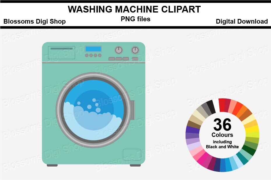 washing machine colours