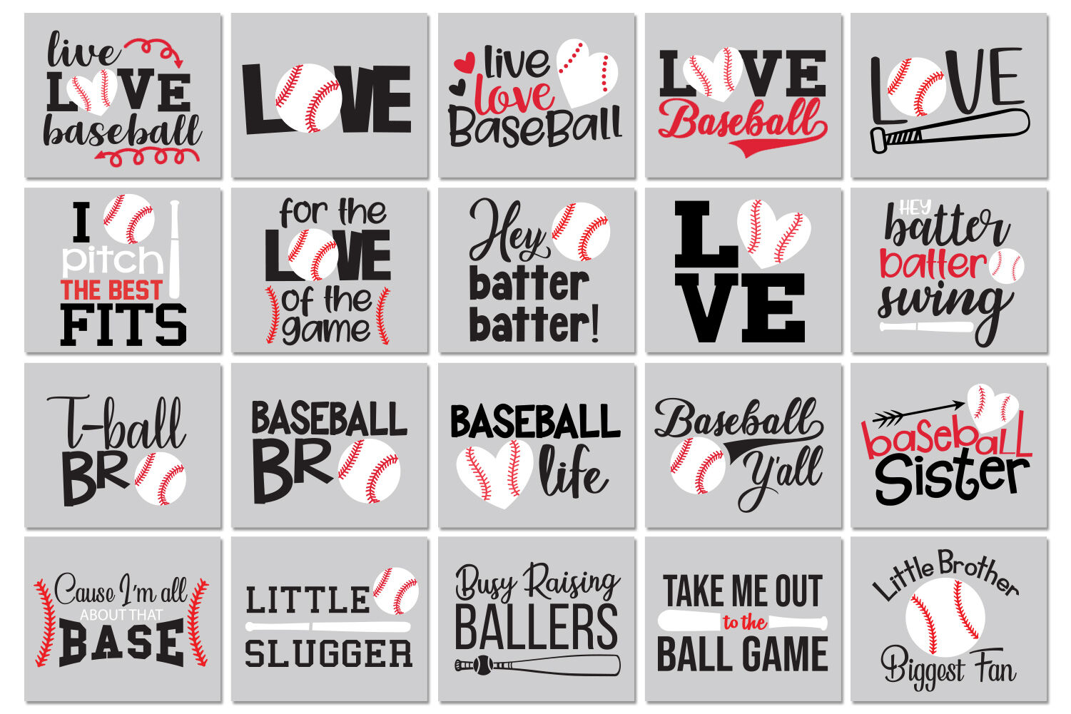 Baseball Quotes Bundle Svg By All About Svg Thehungryjpeg Com