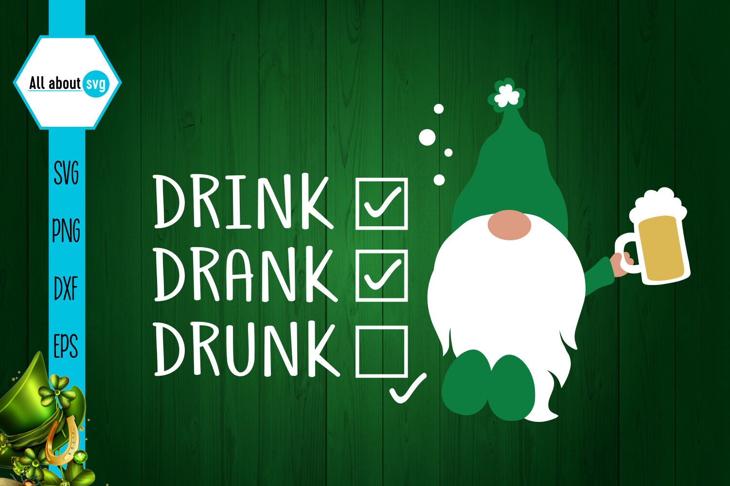 Download St Patrick S Gnome Svg Drunk Gnome Svg By All About Svg Thehungryjpeg Com