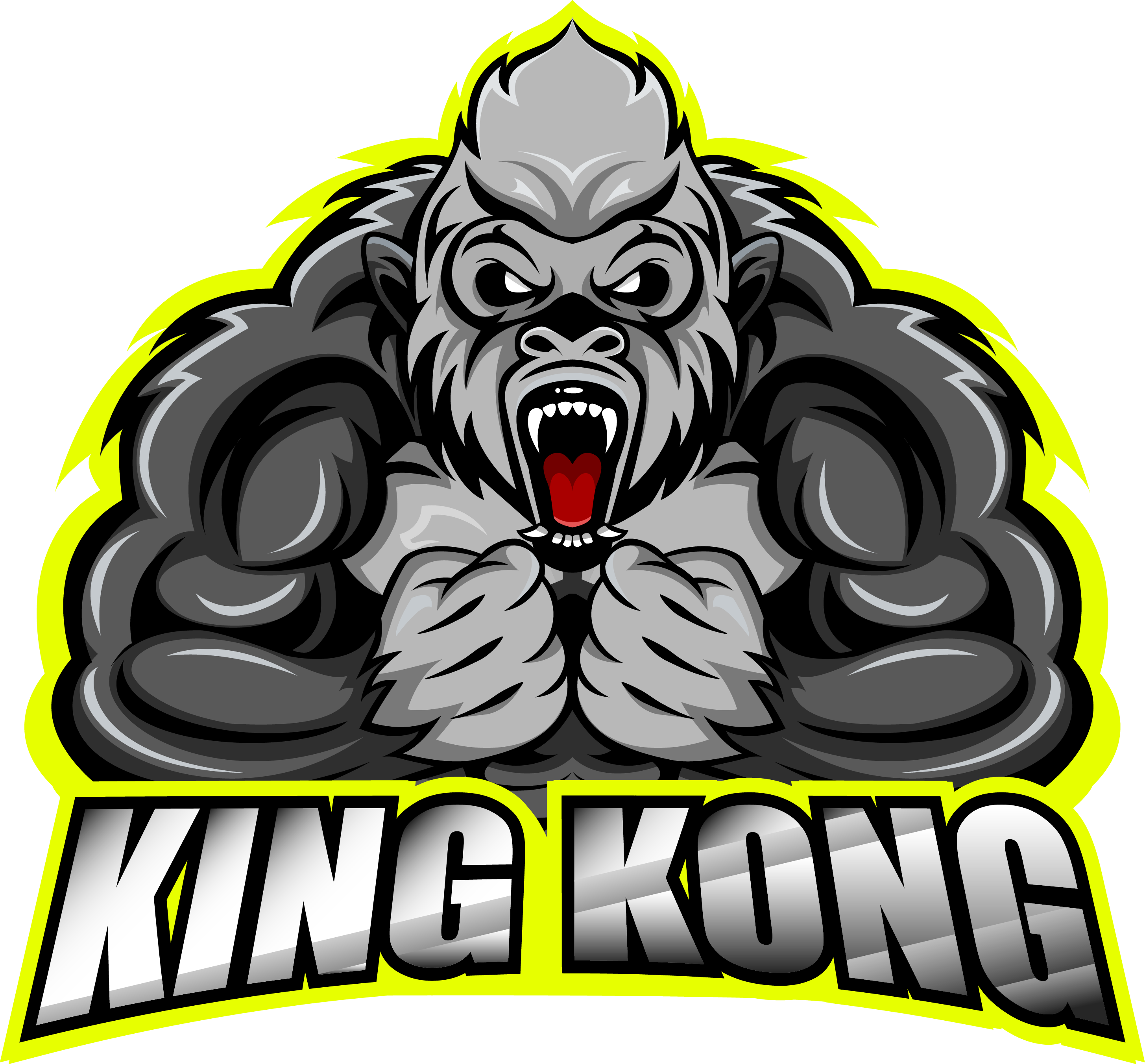 King Kong With Crown, HD Png Download - vhv