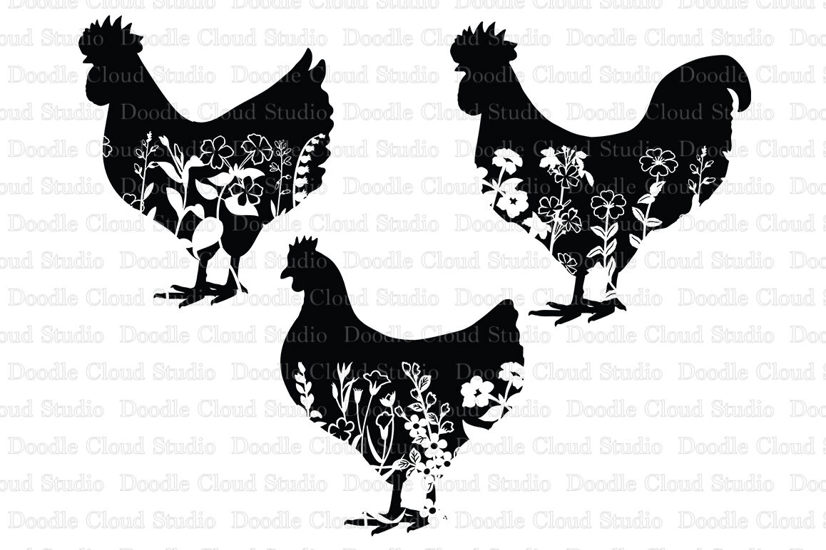 Download Chicken Silhouette Svg Yellowimages Mockups