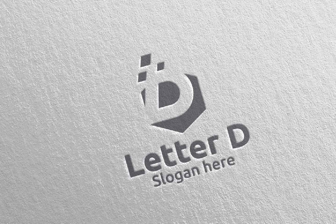 Letter D Digital Marketing Financial Logo 62 By Denayunethj Thehungryjpeg Com