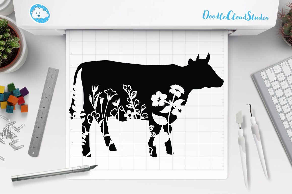 Download Cricut Cow Svg Free SVG, PNG, EPS, DXF File