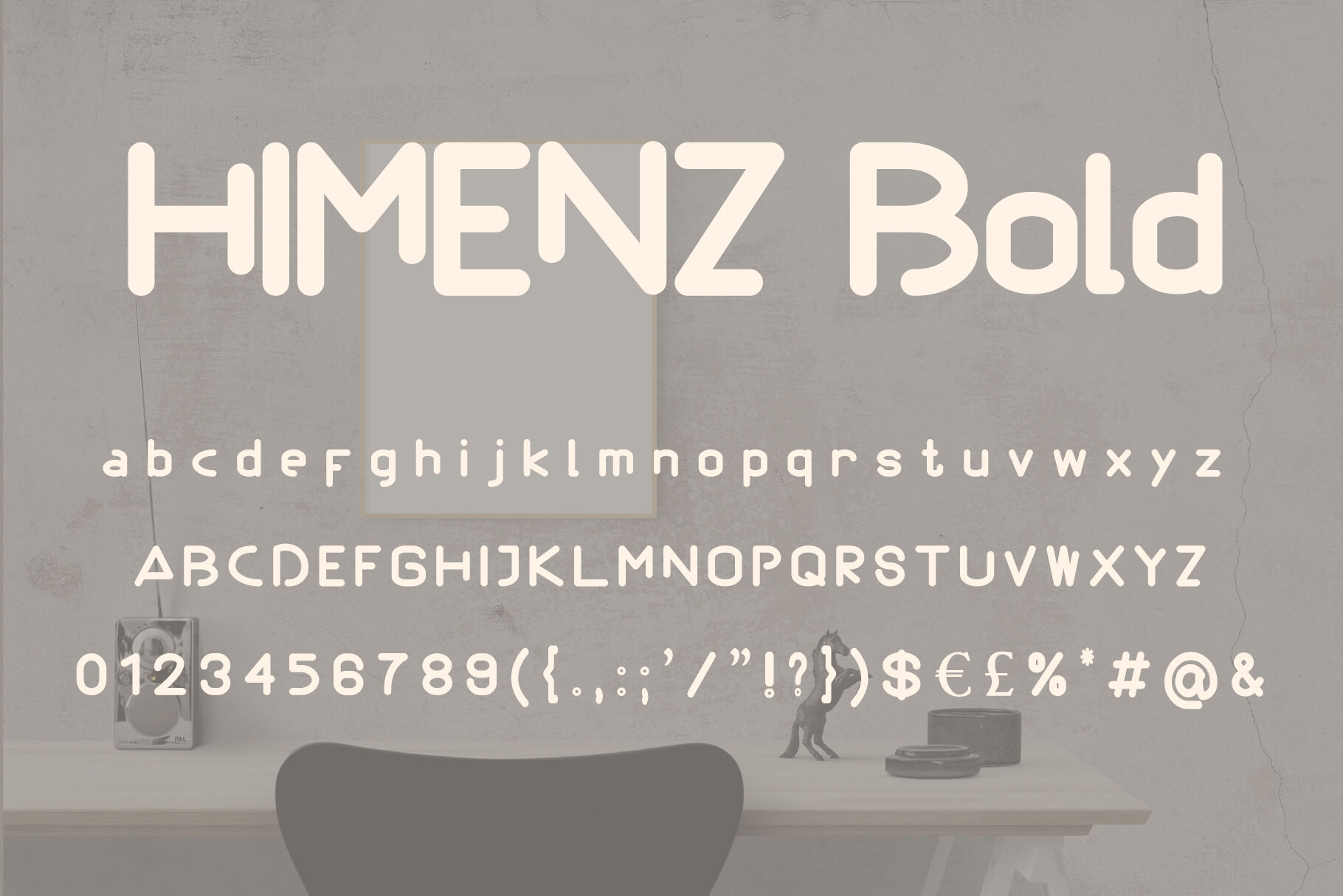Himenz Bold Modern Font By Kongfont Thehungryjpeg Com