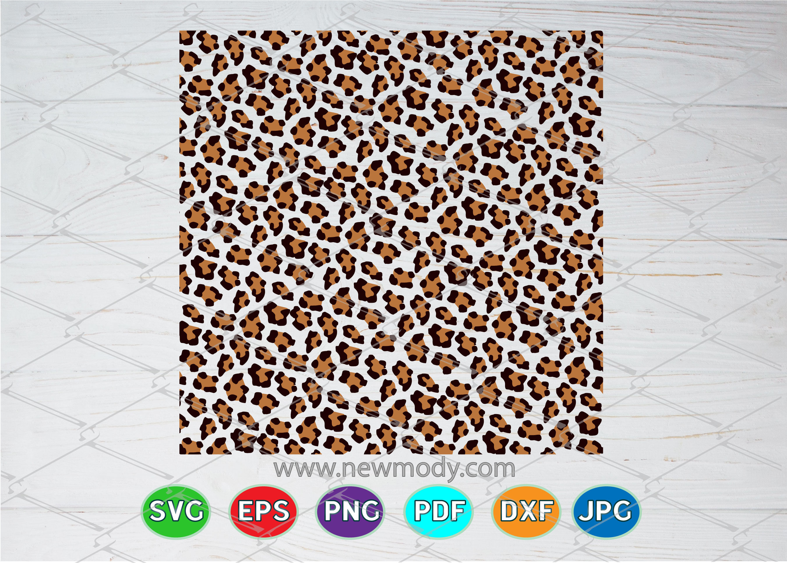 How to Draw Leopard Print  SVG Design / Cut Files for Cricut