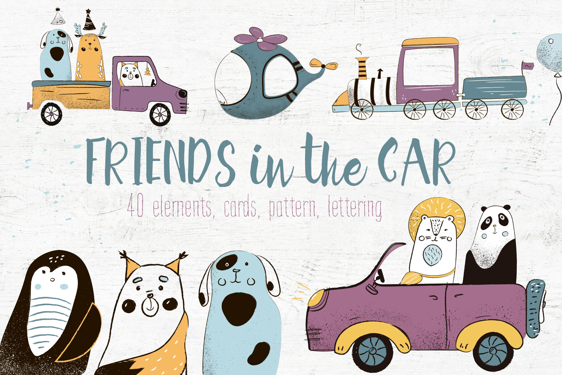 friends-in-the-car-by-liza-mironets-thehungryjpeg