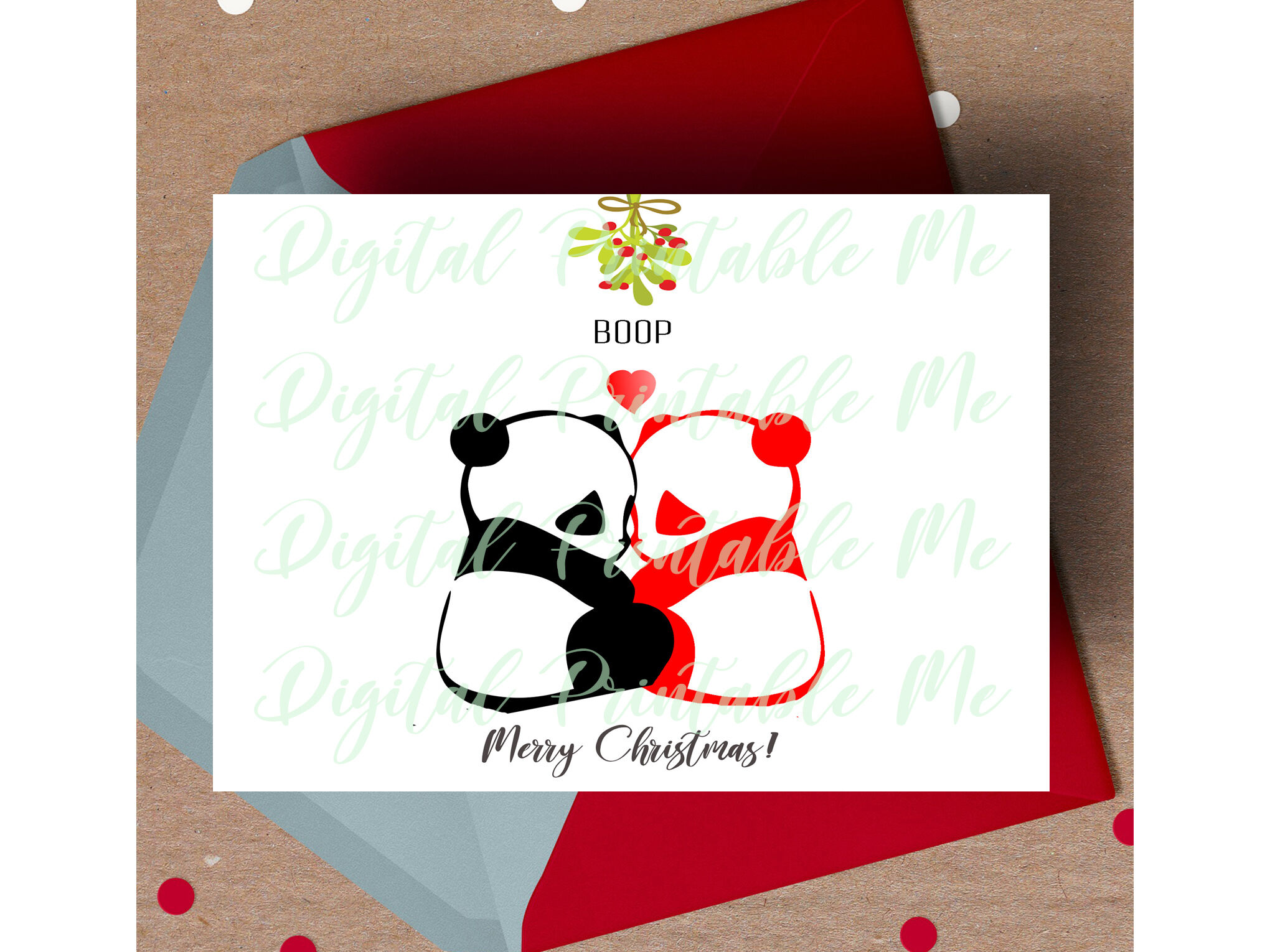 Merry Christmas Pandas Png Sublimation Design Christmas Panda 