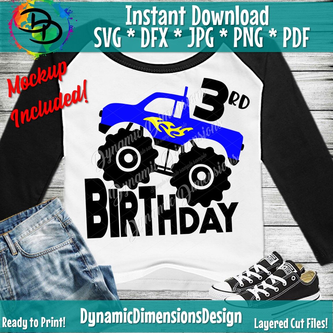 Free Free Monster Truck Birthday Svg 527 SVG PNG EPS DXF File