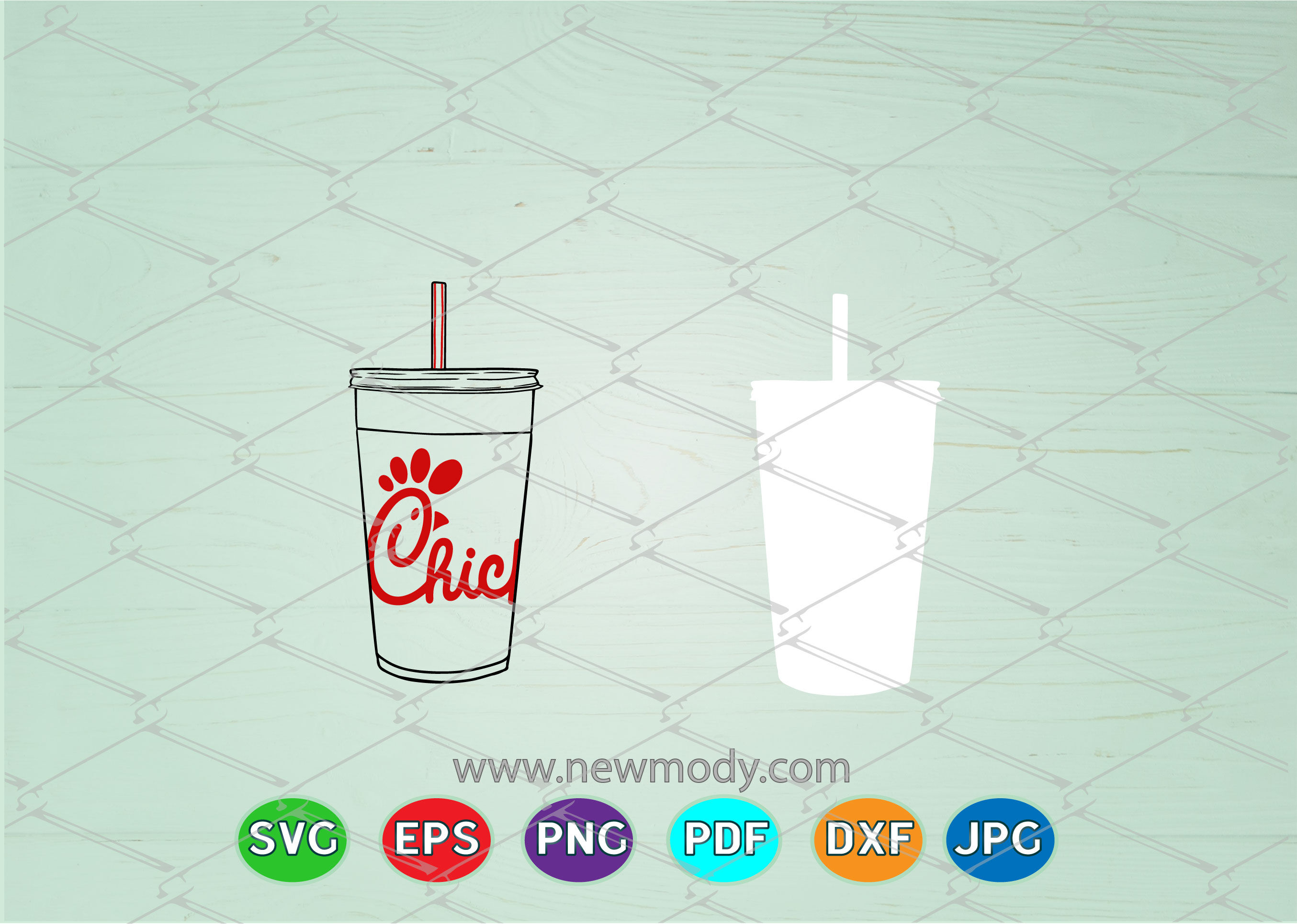 Chick Fil A Cup SVG - Chick Fil A Cup PNG - Chickfila Svg By AmittaArt