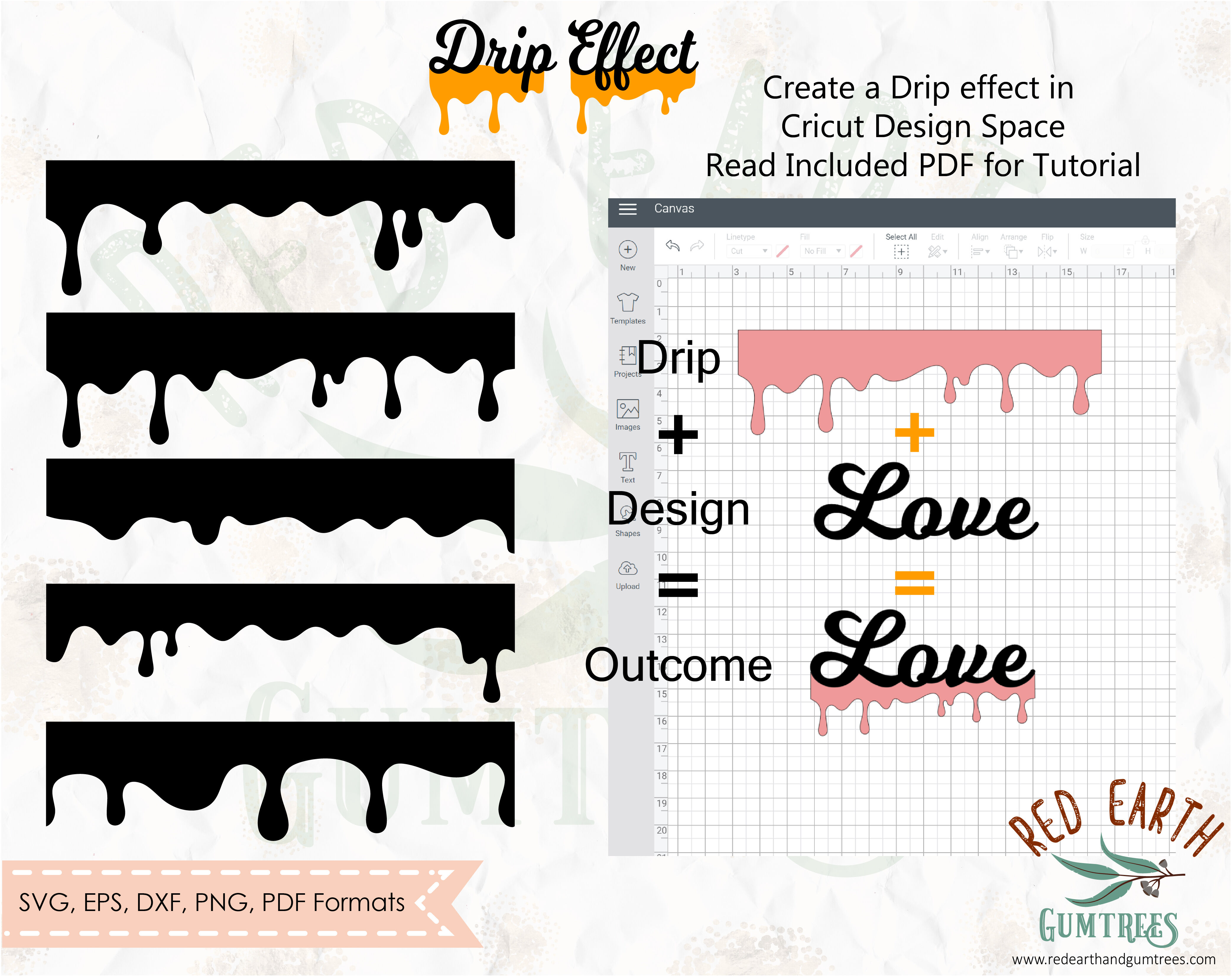 Drip Effect Bundle Svg Honey Drip Svg Ice Cream Drip Bundle Svg Png By Svgbrewerydesigns Thehungryjpeg Com