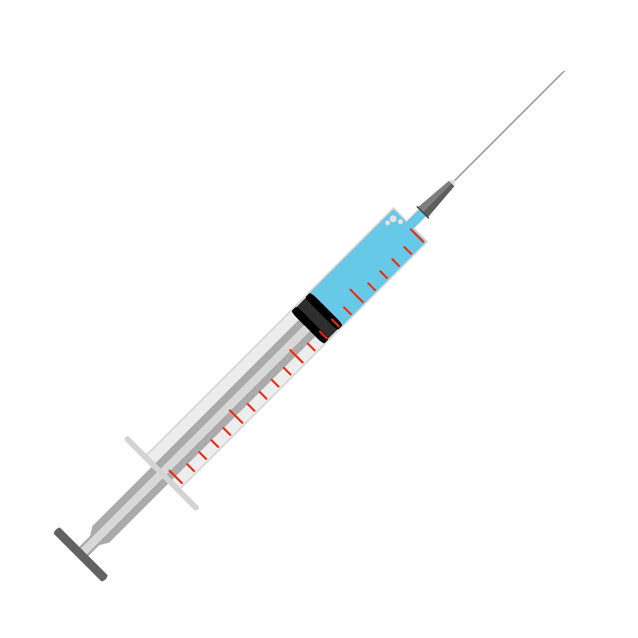 Syringe vector flat isolated on white background By 09910190 ...